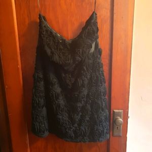 Strapless Mini Dress with Floral Texture